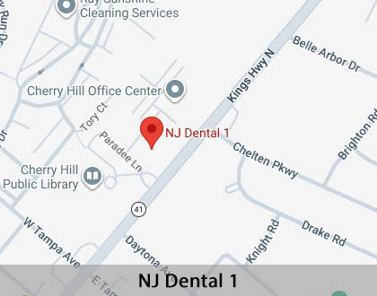 Map image for Oral Cancer Screening in Cherry Hill, NJ